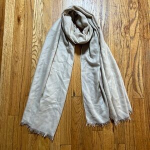 Loro Piana Cream Scarf